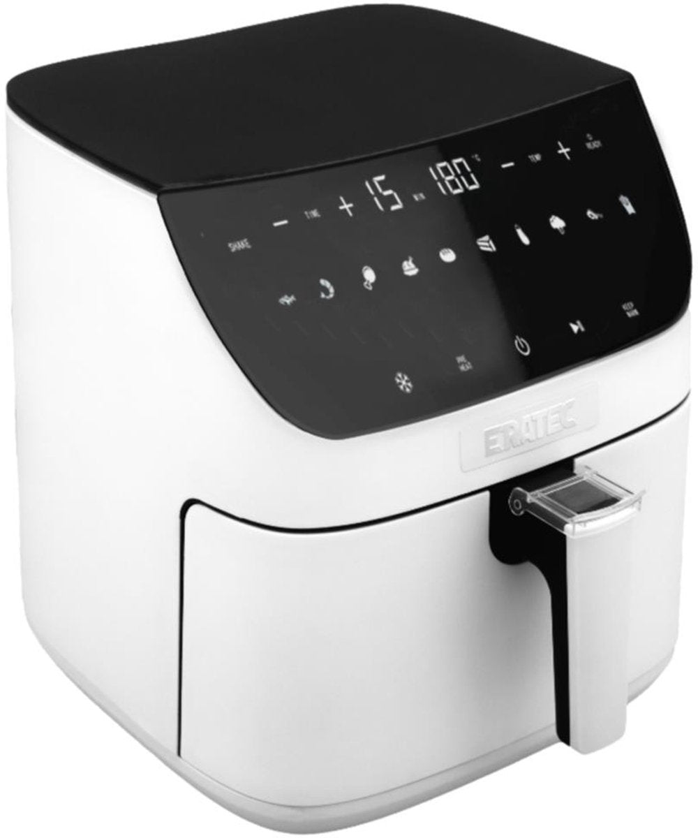 ERATEC AF-60 Air Fryer - 5.5L XXL Oil-Free Cooking with LED Touchscreen & 10 Preset Programs