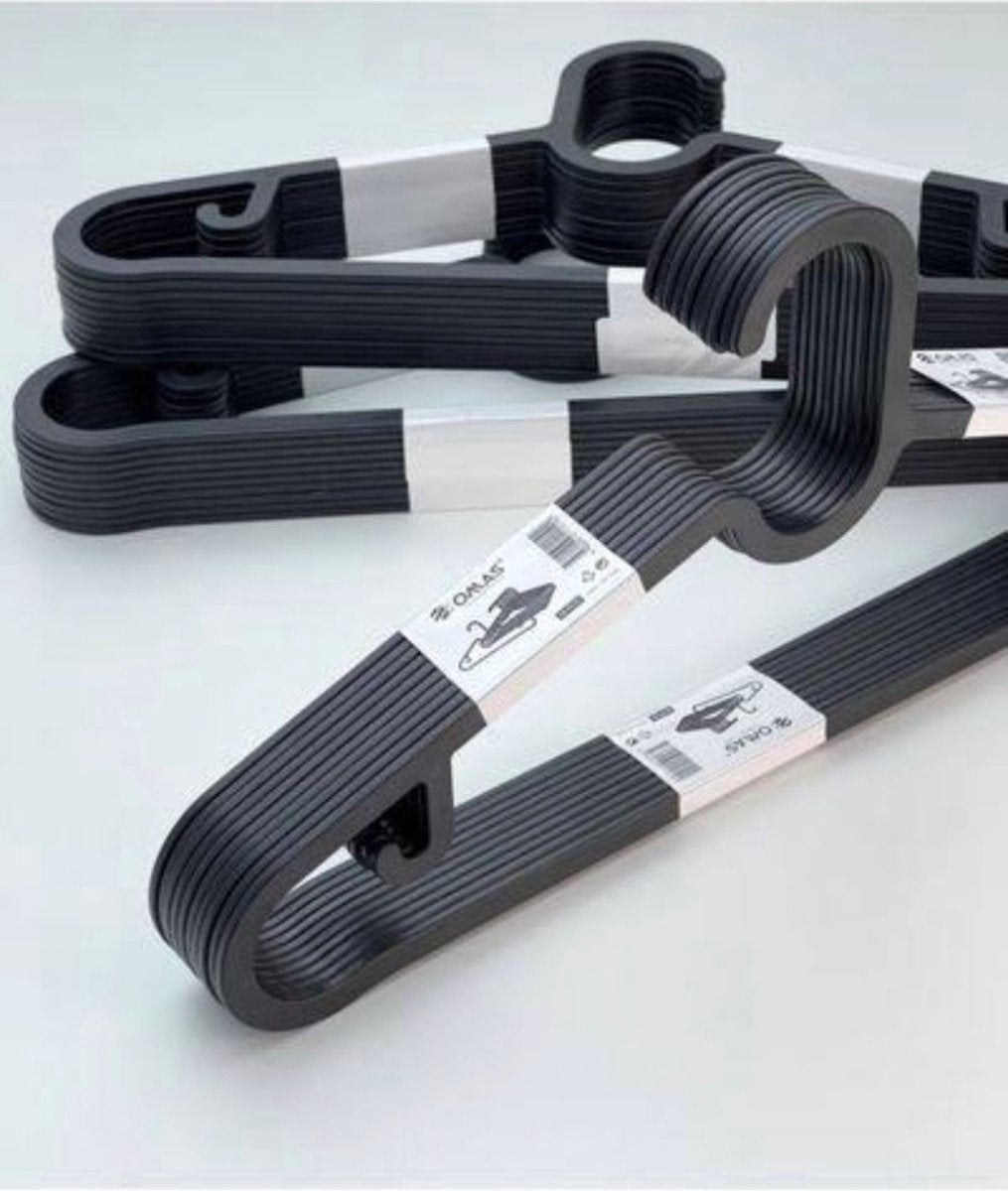 Velvet Hangers 50 Pack - Space Saving Closet Organization Set