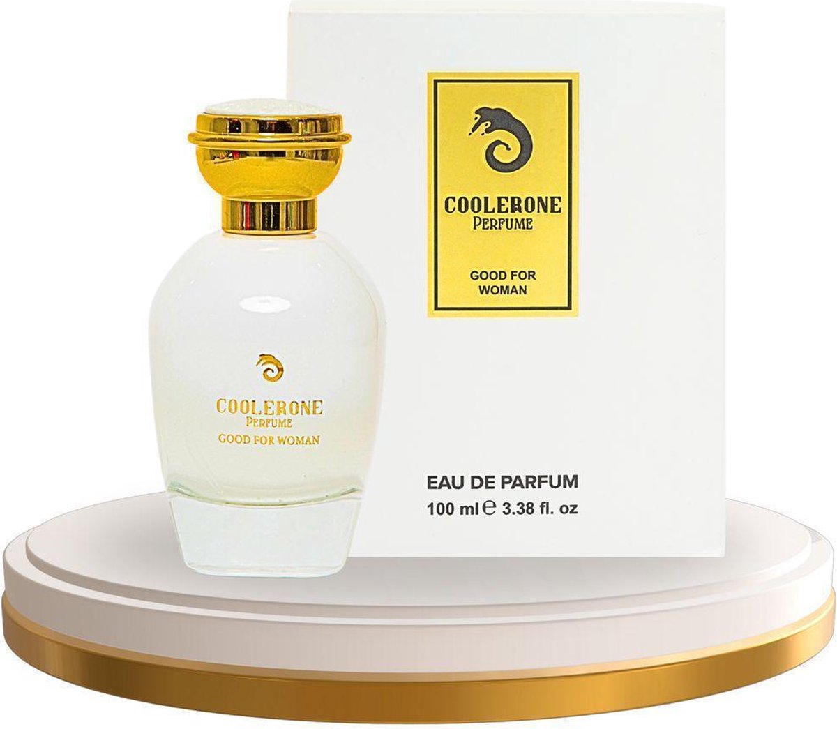 CoolerOne Good For Woman Parfume Warm Floral Lily Jasmine Tonka Bean 100ml Sophisticated Feminine Fragrance