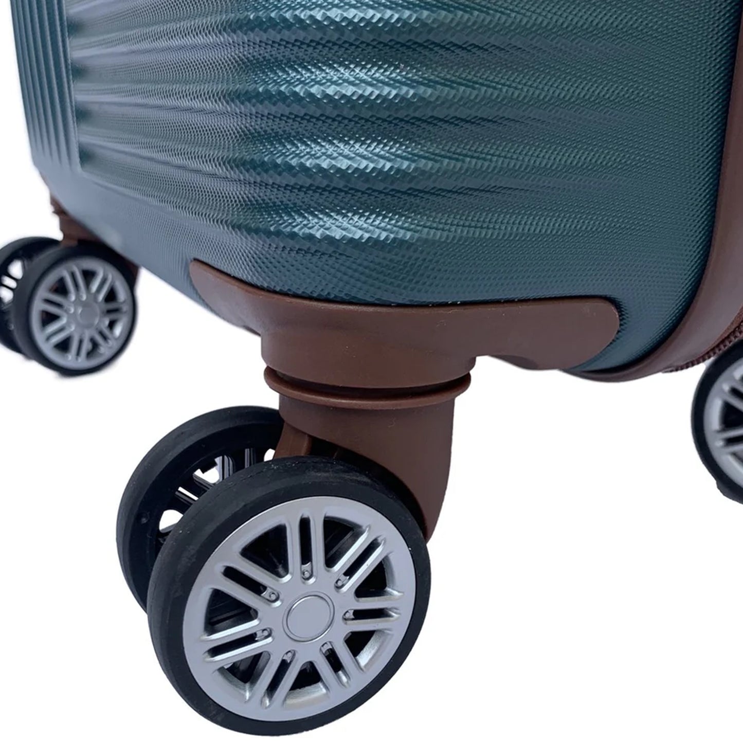 Tobeyz Premium Quality Luggage Set - 3-Piece Green Suitcase with Lock