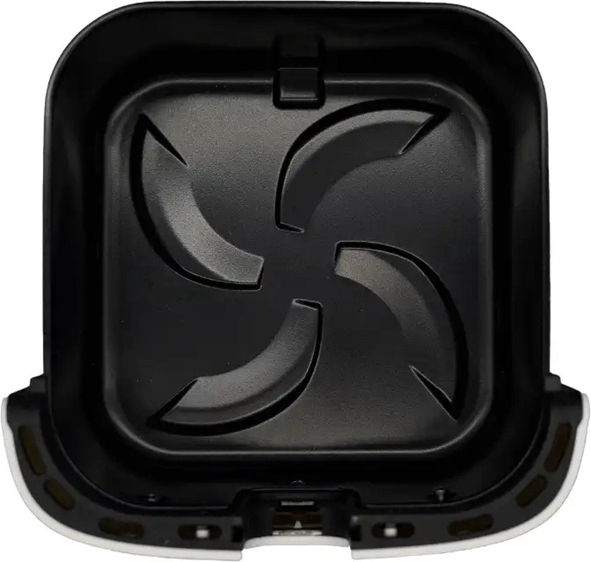 ERATEC AF-60 Air Fryer XXL 5.5L 1500W Oil-Free LED Touchscreen 10 Programs Stainless Steel Black