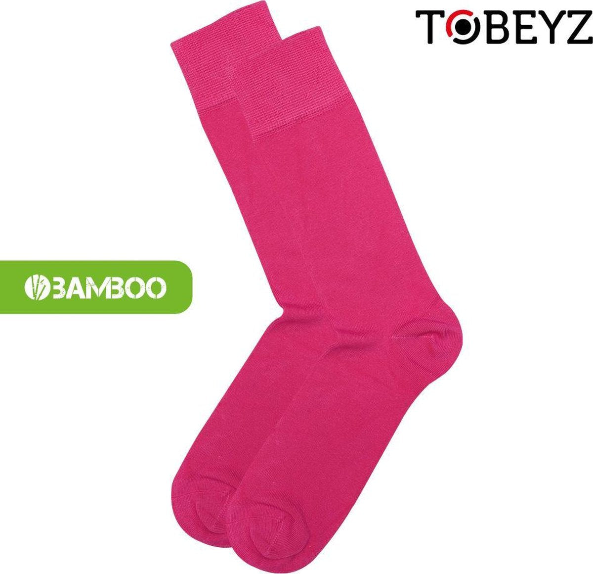 Tobeyz Premium Bamboo Socks 6 Pairs Pink Color Bamboo 80% Size 39-42 Ladies and Gentlemen Seamless Comfort