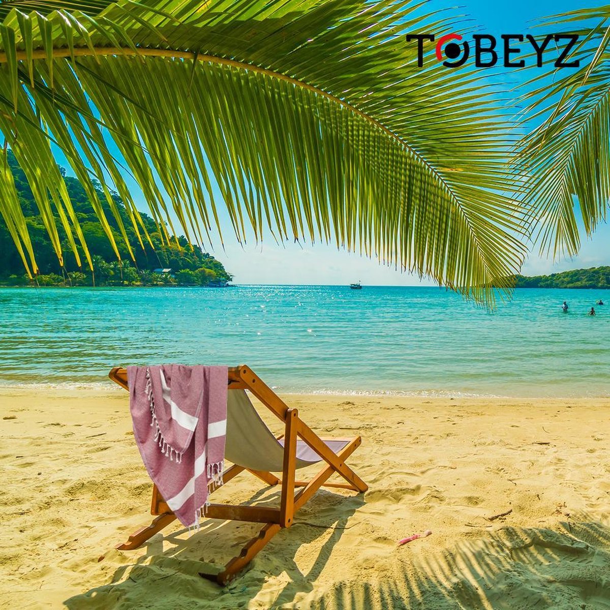 Premium Tobeyz Bordeaux Bath Towel - 100% Cotton 100x180cm Hammam Spa Sauna Towel in Rich Dark Red