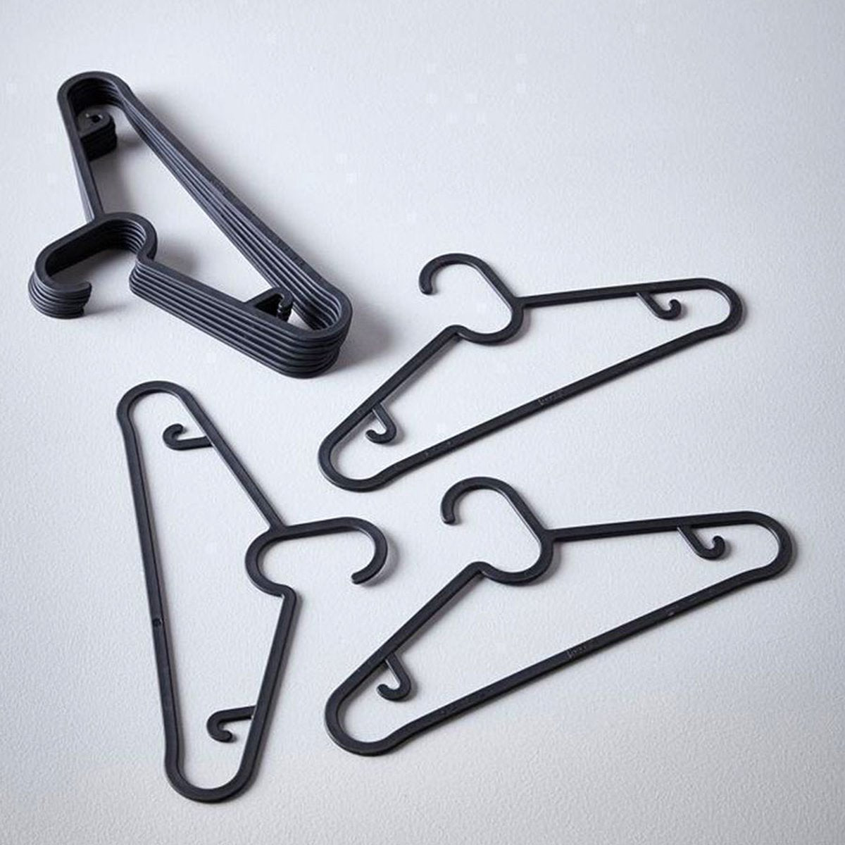 Velvet Hangers 50 Pack - Space Saving Closet Organization Set