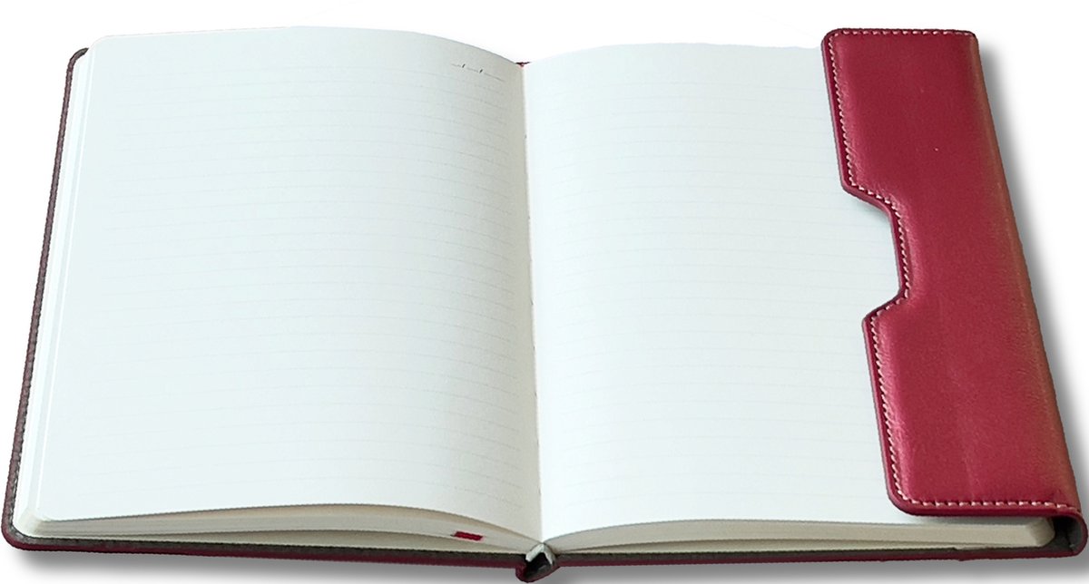 Creative Red Notebook Diary 224 Pages Multi-Functional Portable Journal Gift