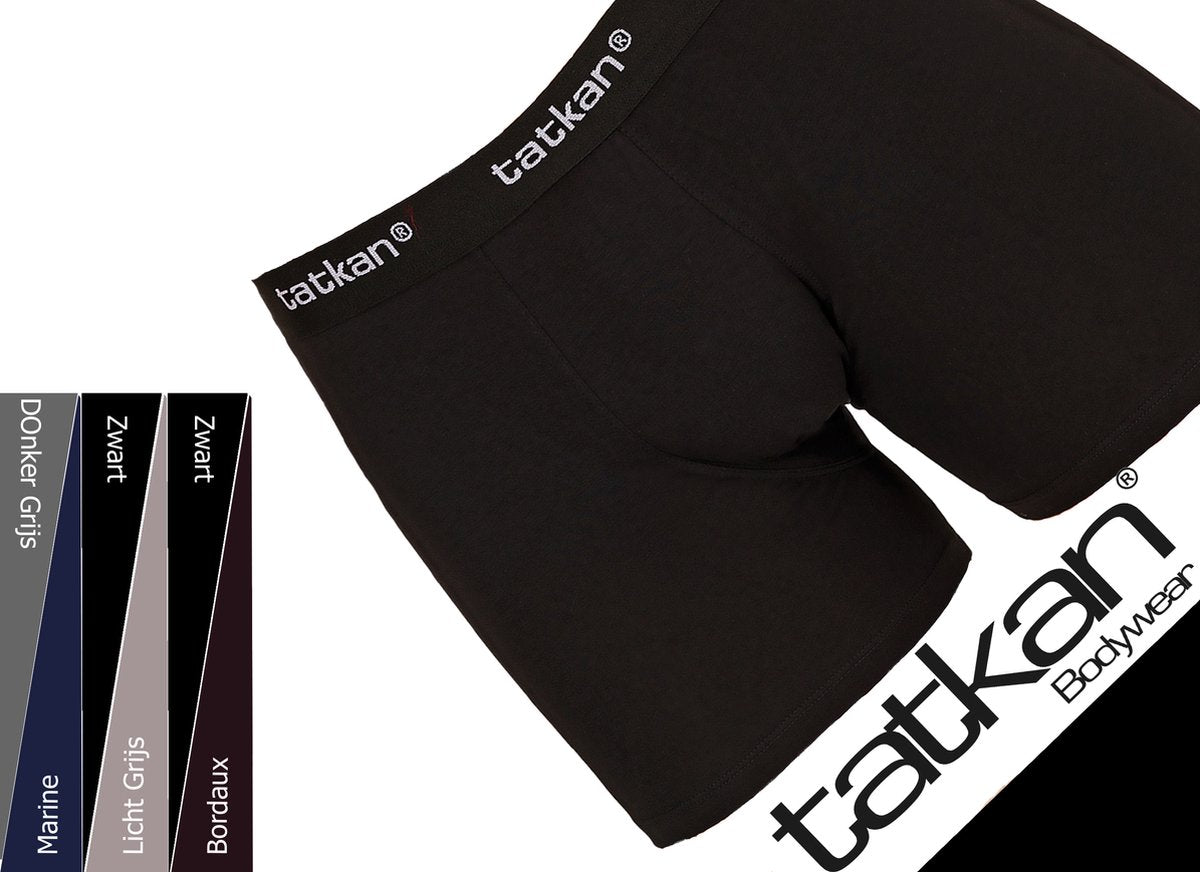 Underwear Men Modal Boxer Shorts Premium Men's Underwear Modal Boxer Shorts Normal Fit Size S 6-Pack Black Dark Grey Navy Burgundy Light Grey