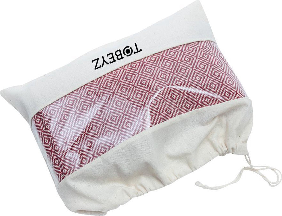 Premium Tobeyz Bordeaux Bath Towel - 100% Cotton 100x180cm Hammam Spa Sauna Towel in Rich Dark Red