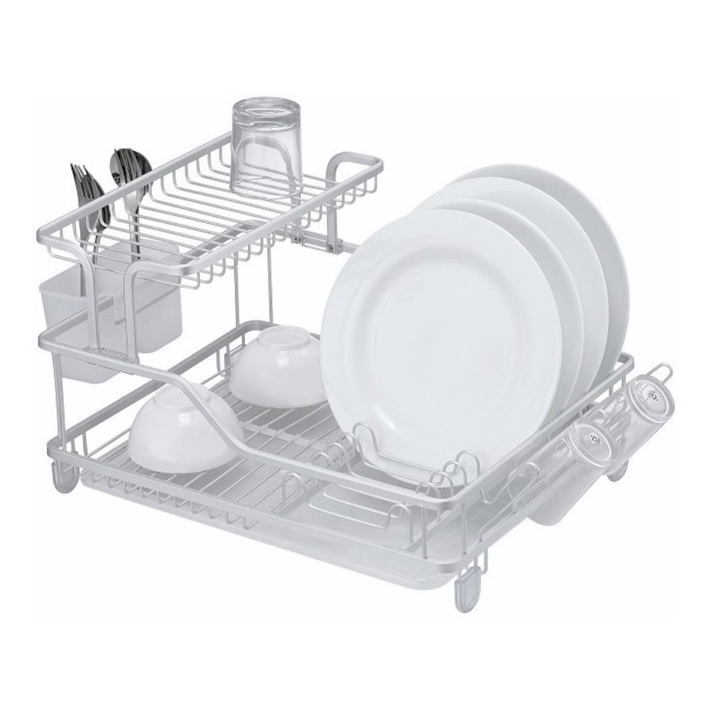 ALMINA Aluminum Dish Rack - Practical Kitchen Solution AL-4661