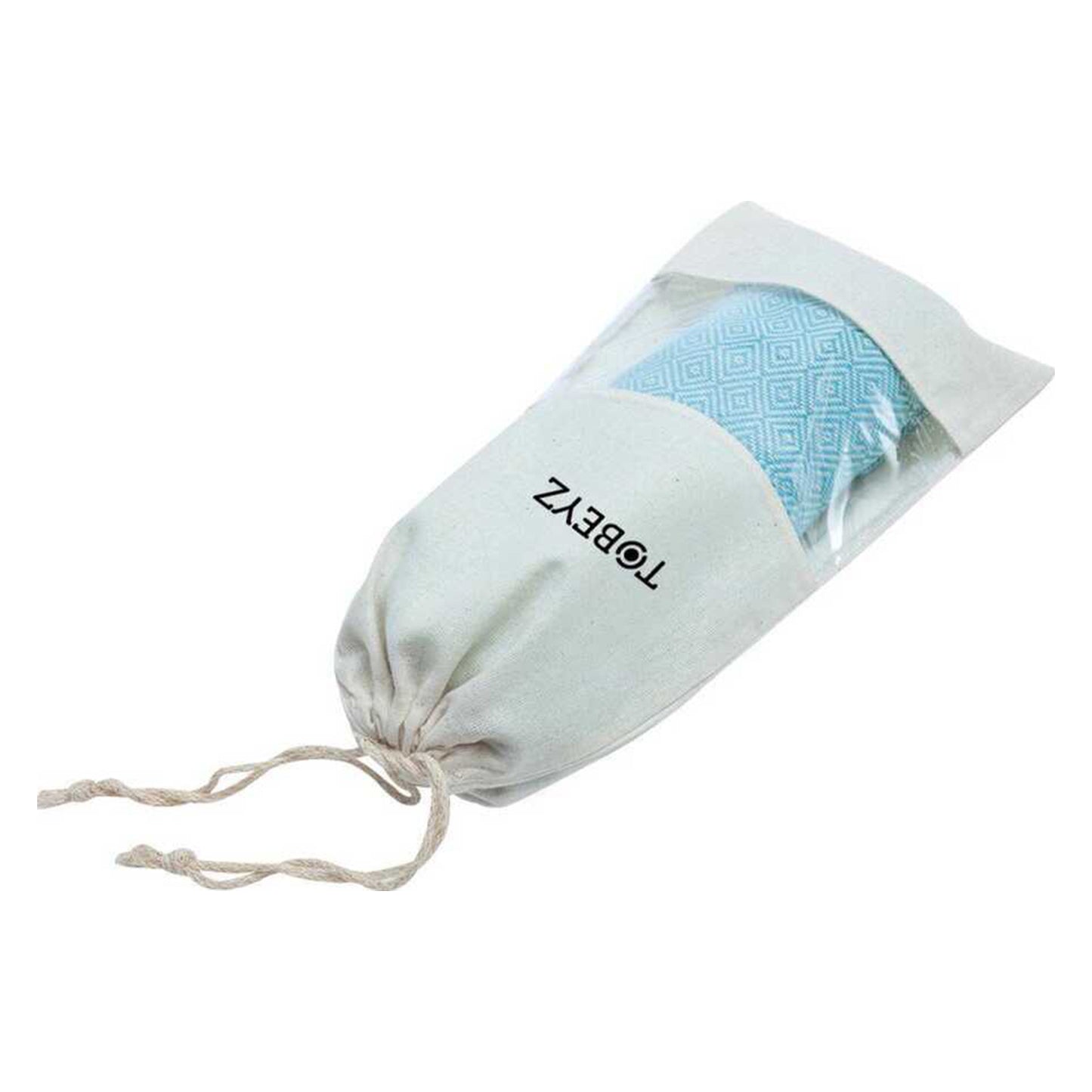 3-Pack Tobeyz Blue Towels 100% Cotton 50x100cm - Spa Sauna Towels