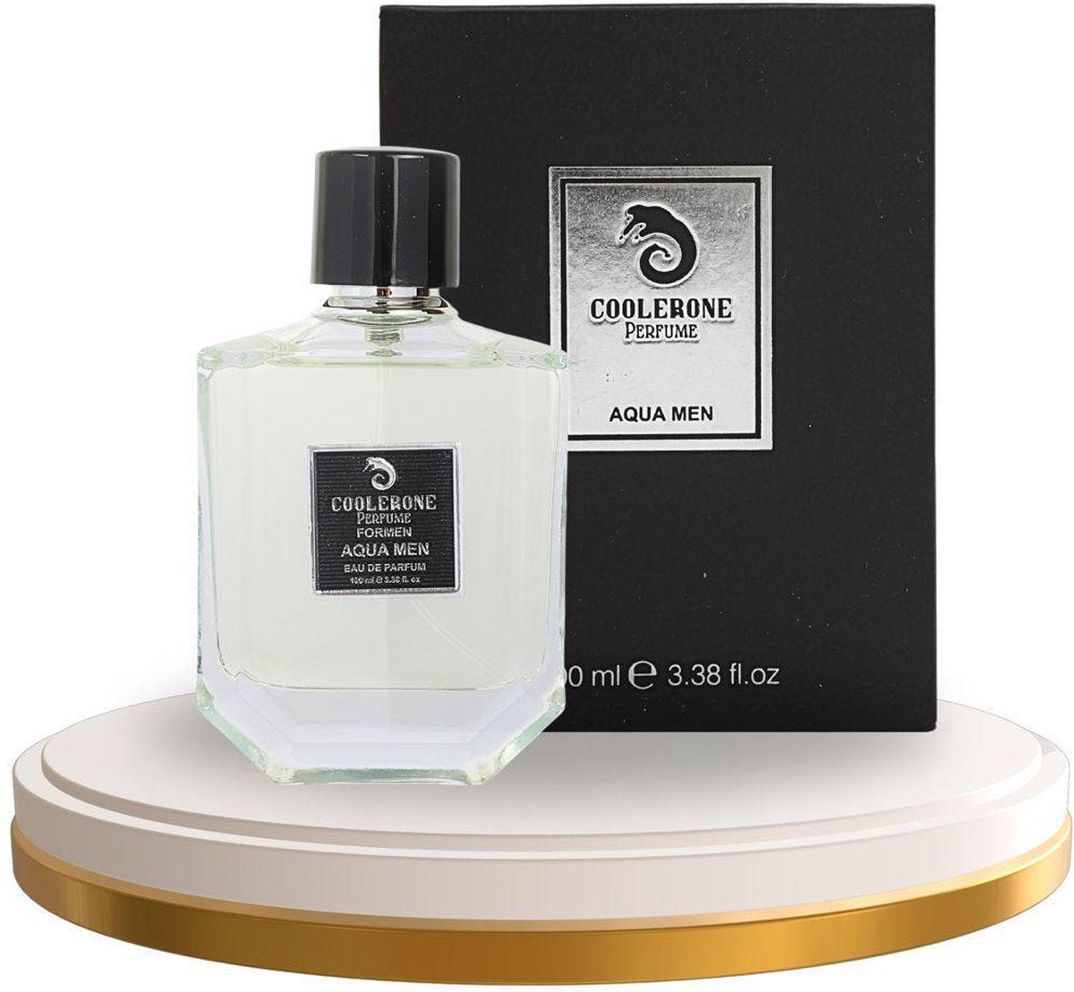 Coolerone Aqua Men's Cologne - Aromatic Aquatic Fragrance - 100ml Perfume for Men