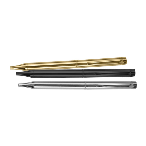 Black Special Gift Roller Pen Set - Ballpoint & Rollerball Navy Ink 40540