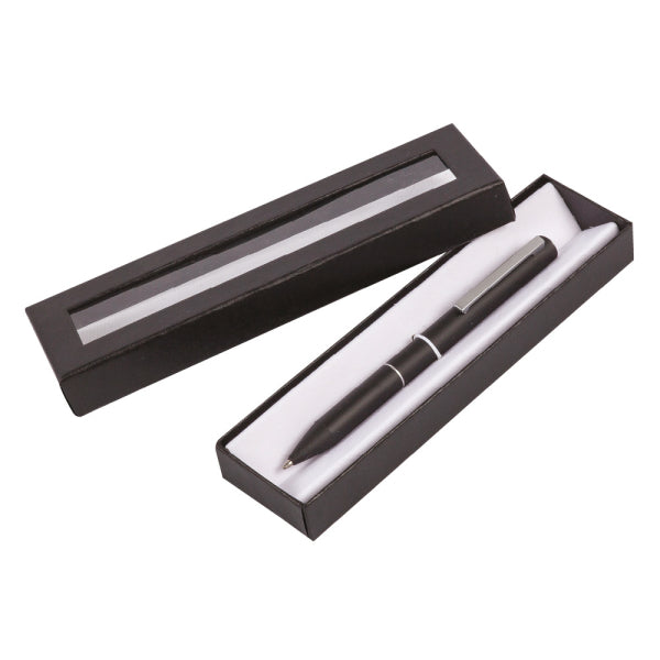 Pen Set with Case - Ballpoint & Rollerball Gift Set Navy Ink 40814