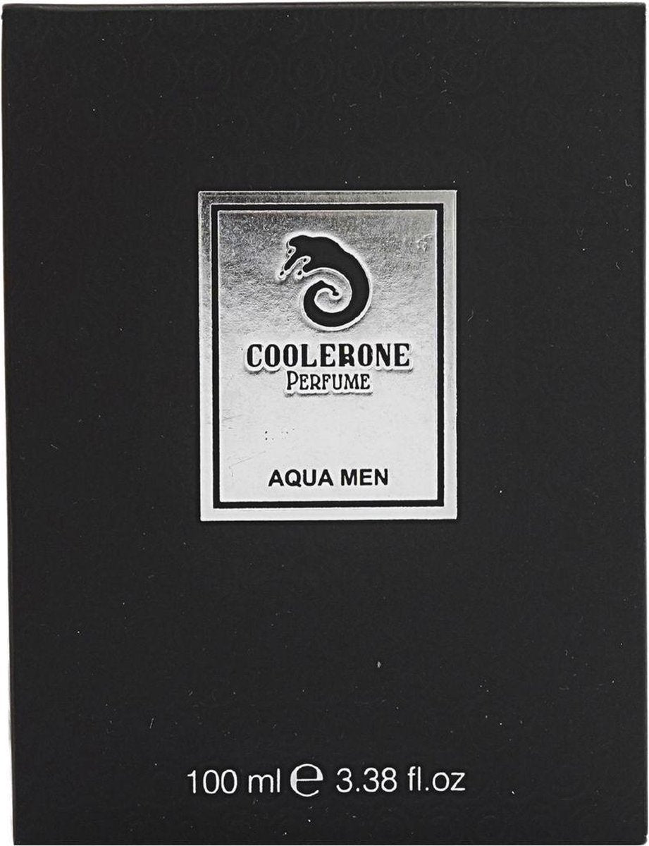 Coolerone Aqua Men's Cologne - Aromatic Aquatic Fragrance - 100ml Perfume for Men