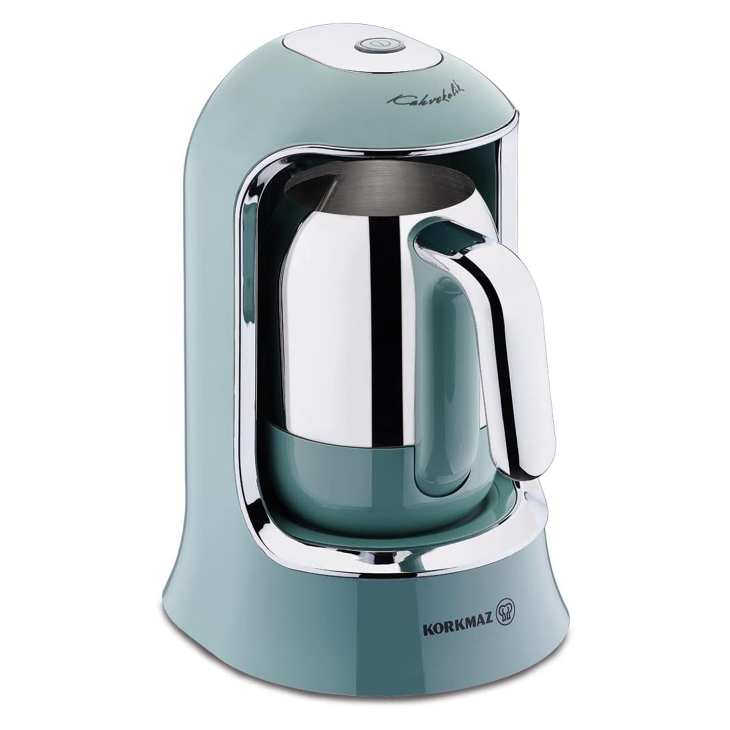 Korkmaz Kahvekolik Coffee Maker - Turquoise