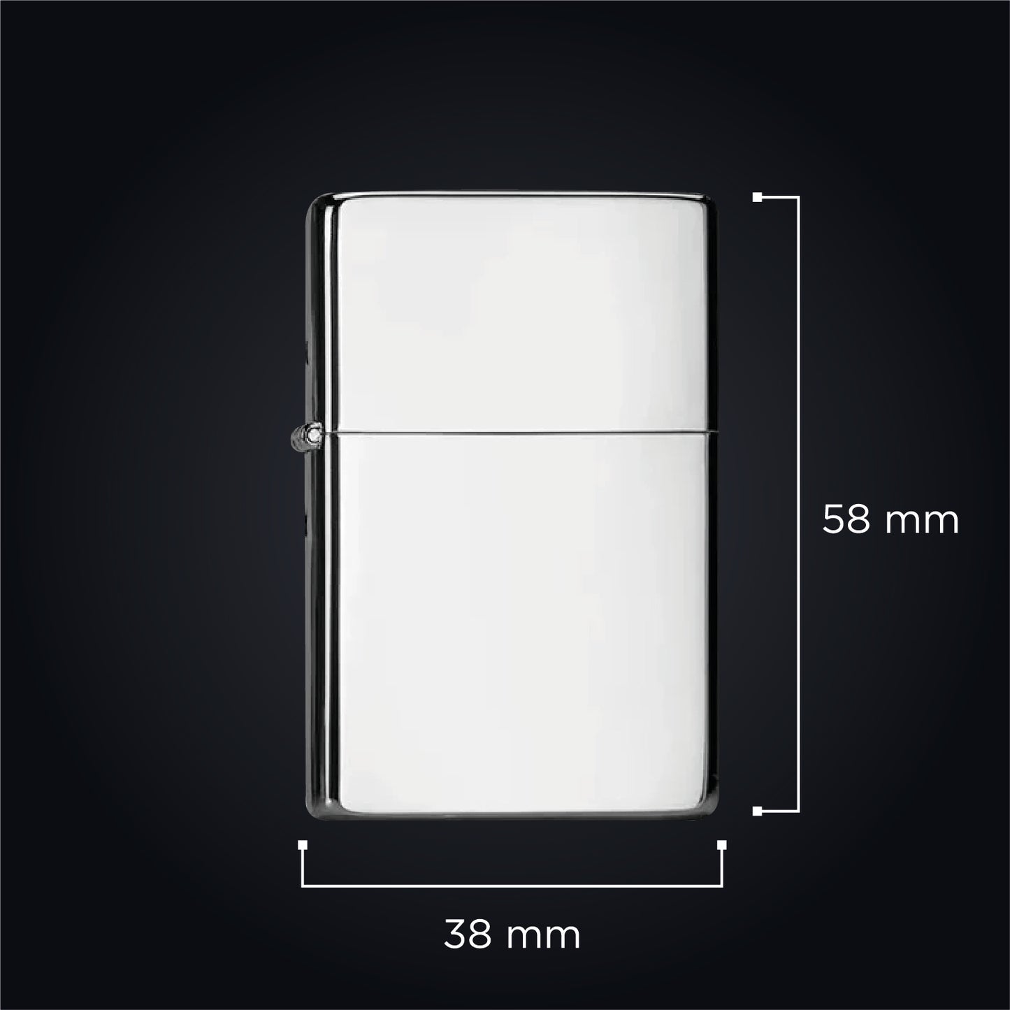 Custom Engraved Butane Lighter - Laser Engraved Zippo Style 55020