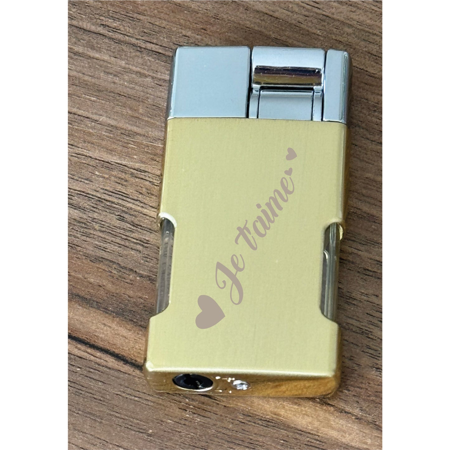 Custom Engraved Butane Lighter - Metal Windproof Design 55250