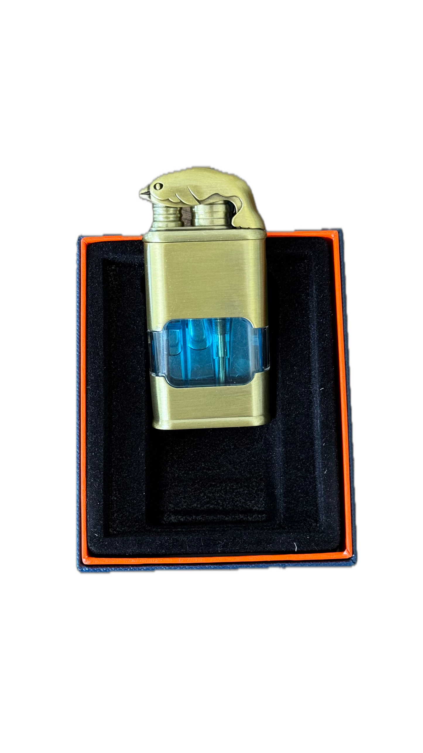 Custom Engraved Butane Lighter - Vintage Watch Bezel Design 55330