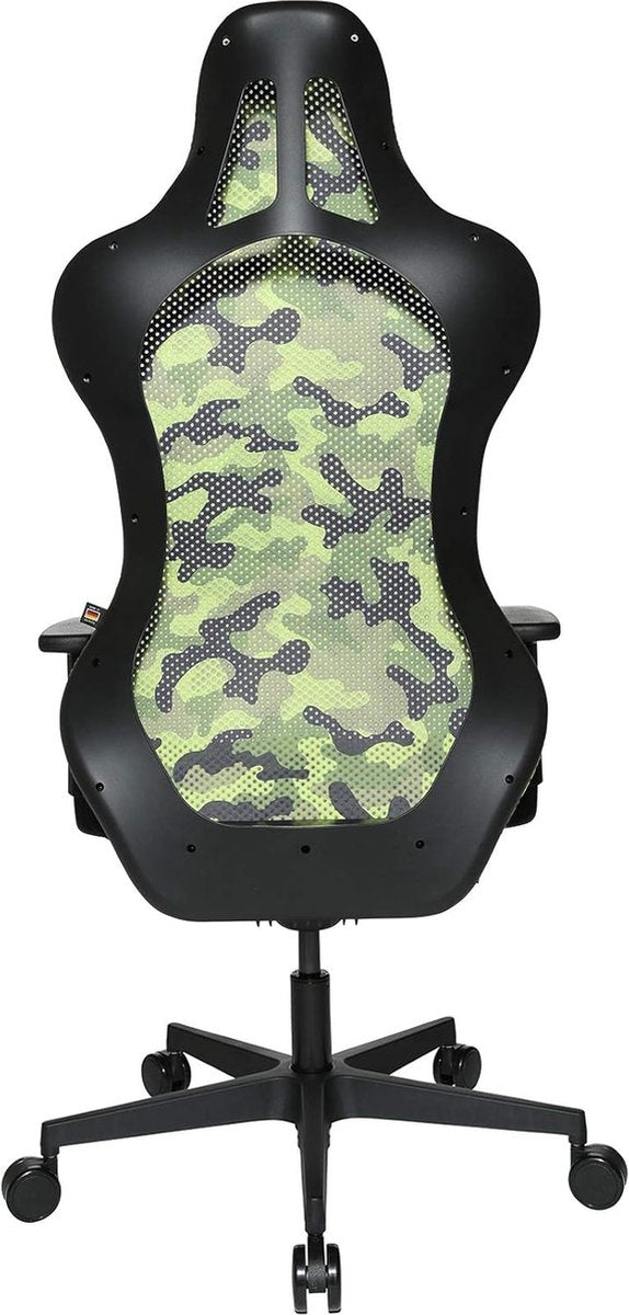 Topstar Sitness RS Sport Plus Office Swivel Chair Black Green Ergonomic Gaming Chair with Active Sitting Technology