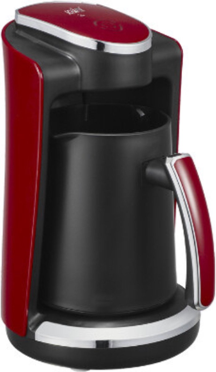 Schafer Turkish Electric Coffee Machine Cezve in Black - 250ml Professional Coffee Maker with Automatic Brewing Technology for Authentic Turkish Coffee Experience