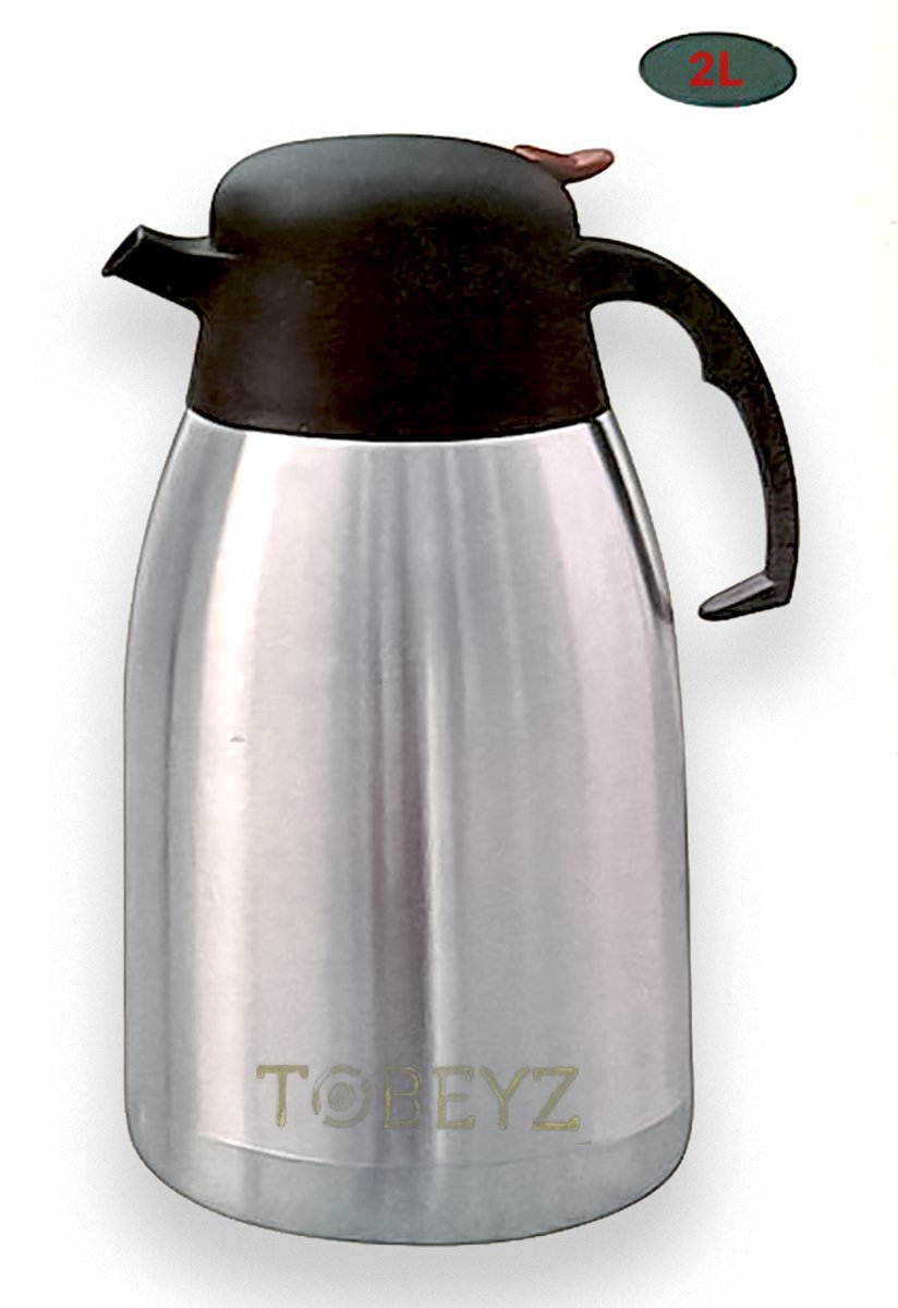 Tobeyz 1.5L Double Wall Stainless Steel Thermos - Insulated Drink Container