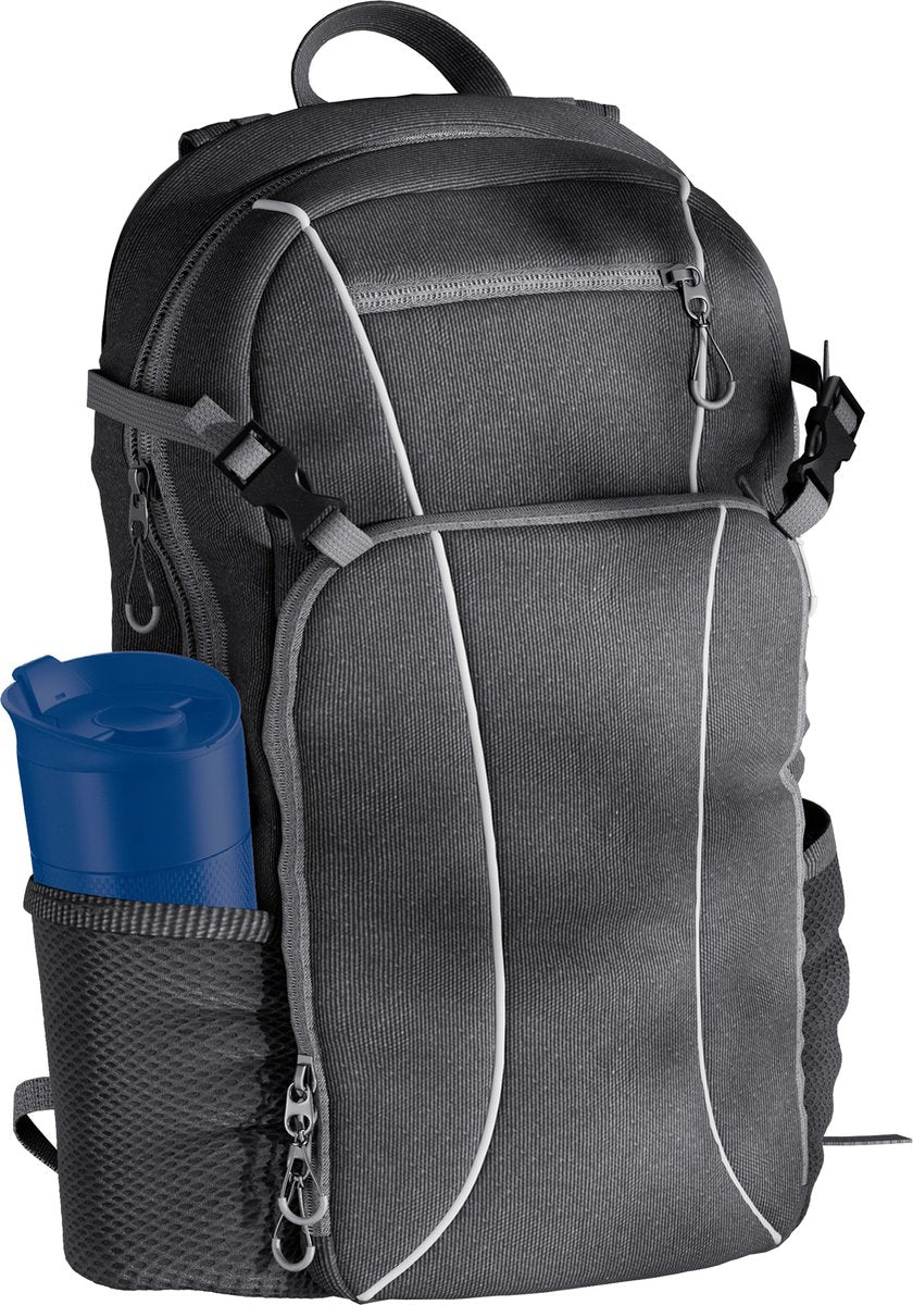 Electrox Premium Quality Thermofles in Marine Blue - Double-Walled Vacuum Insulated Travel Mug with Leak-Proof Lid, Stainless Steel Construction for Complete Temperature Control Solutions