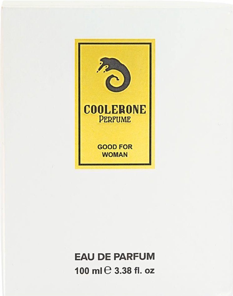 CoolerOne Good For Woman Parfume Warm Floral Lily Jasmine Tonka Bean 100ml Sophisticated Feminine Fragrance