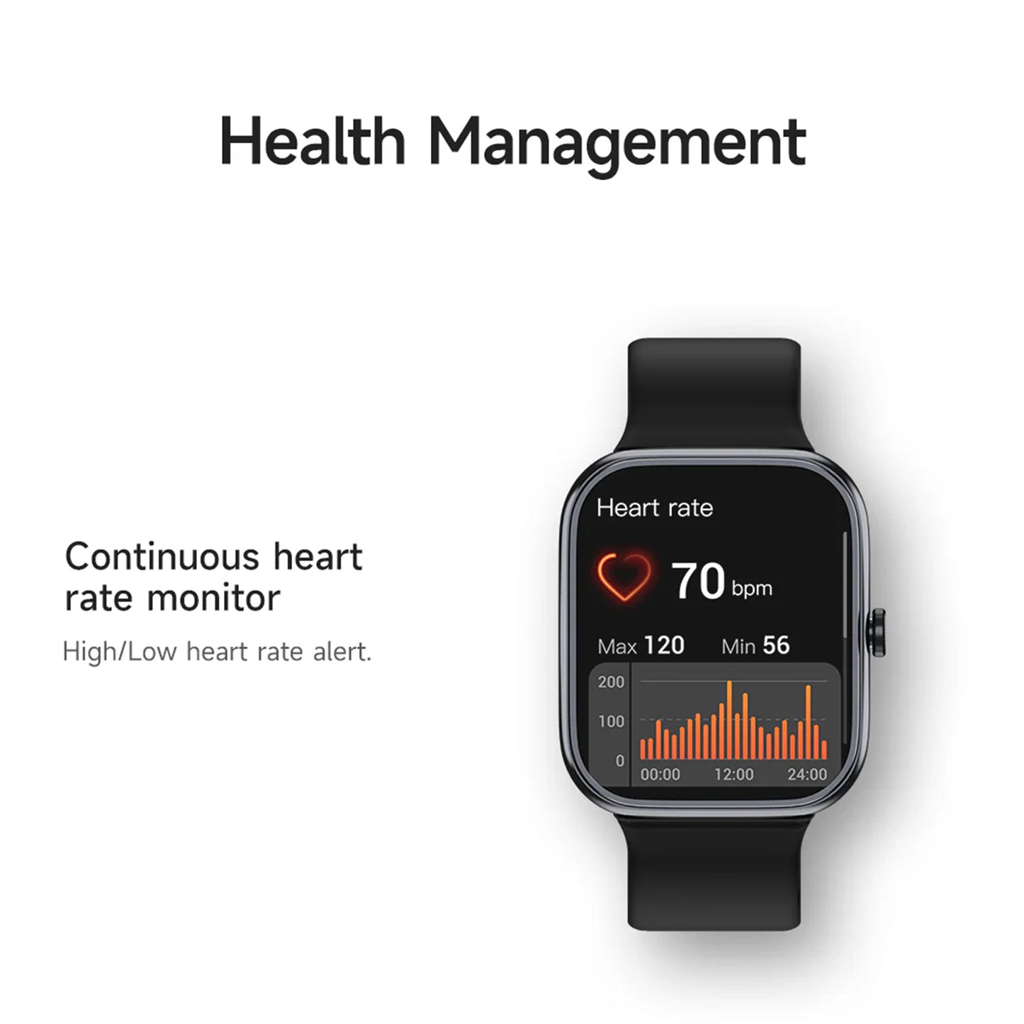 Electrox Smartwatch with Sports Functions - Fitness Tracker Voice Assistant T34F