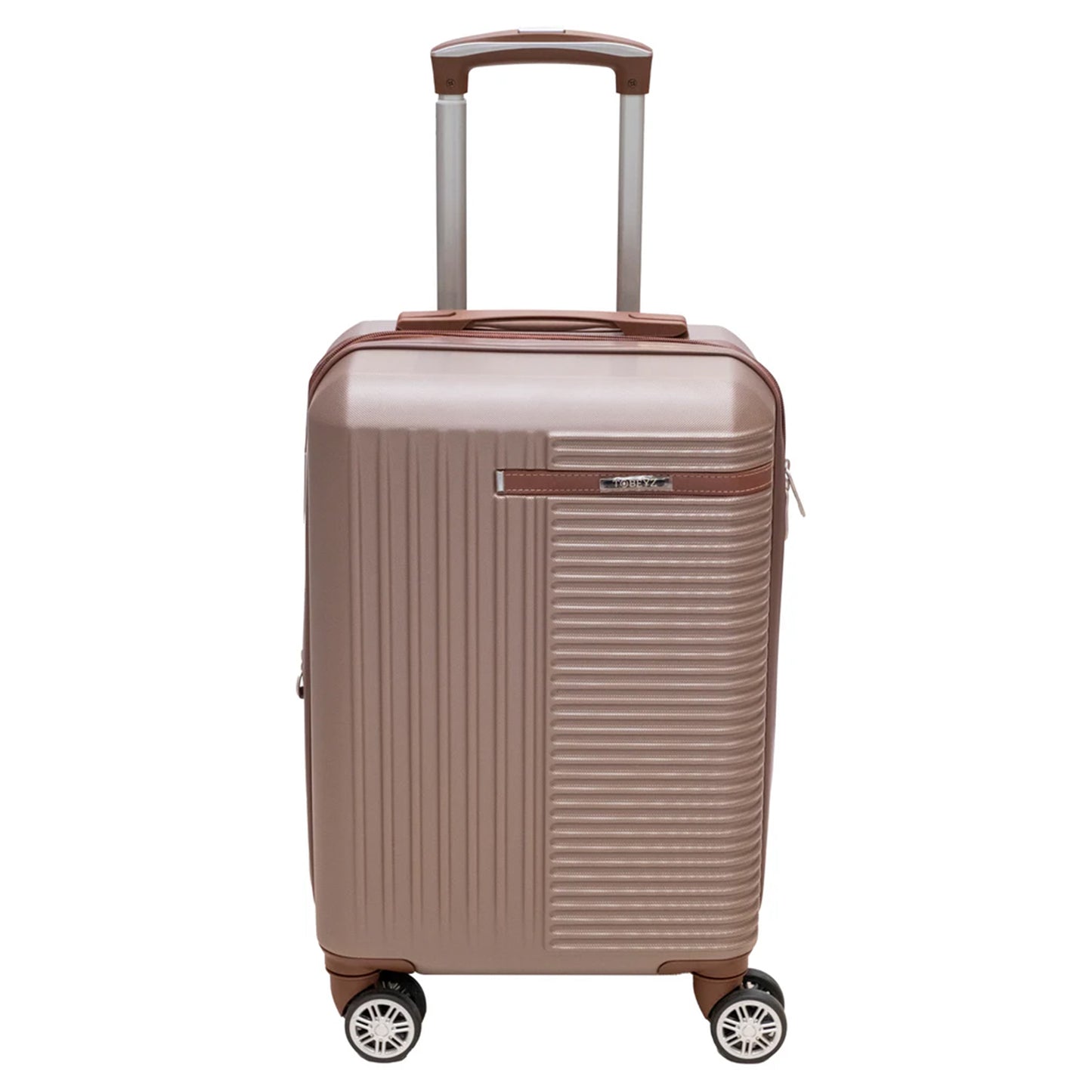 Tobeyz Premium Quality Luggage Set - 3-Piece Light Brown Suitcase with Lock