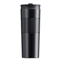 Thermos 500ml - Zwarte reisbeker met dubbele wand