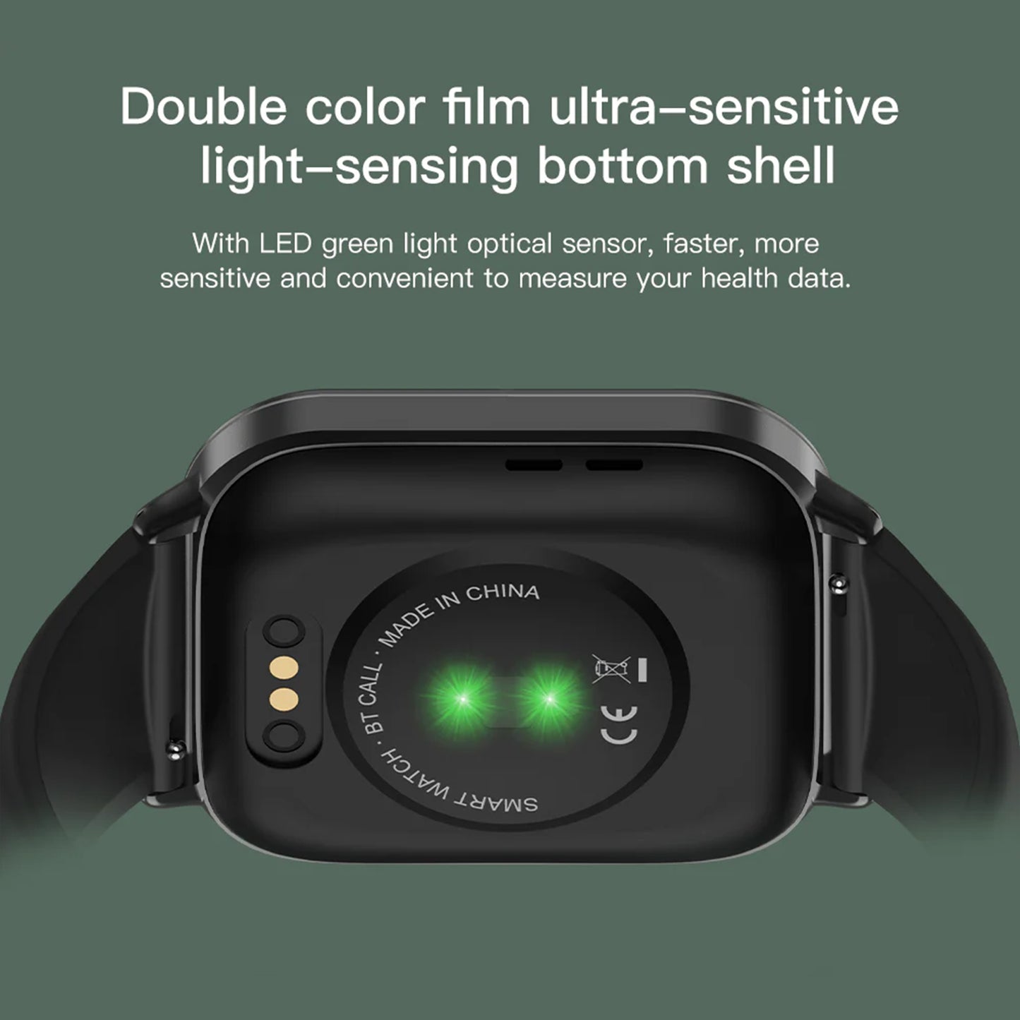 Electrox Smartwatch with Sports Functions - AI Assisted Black T19F