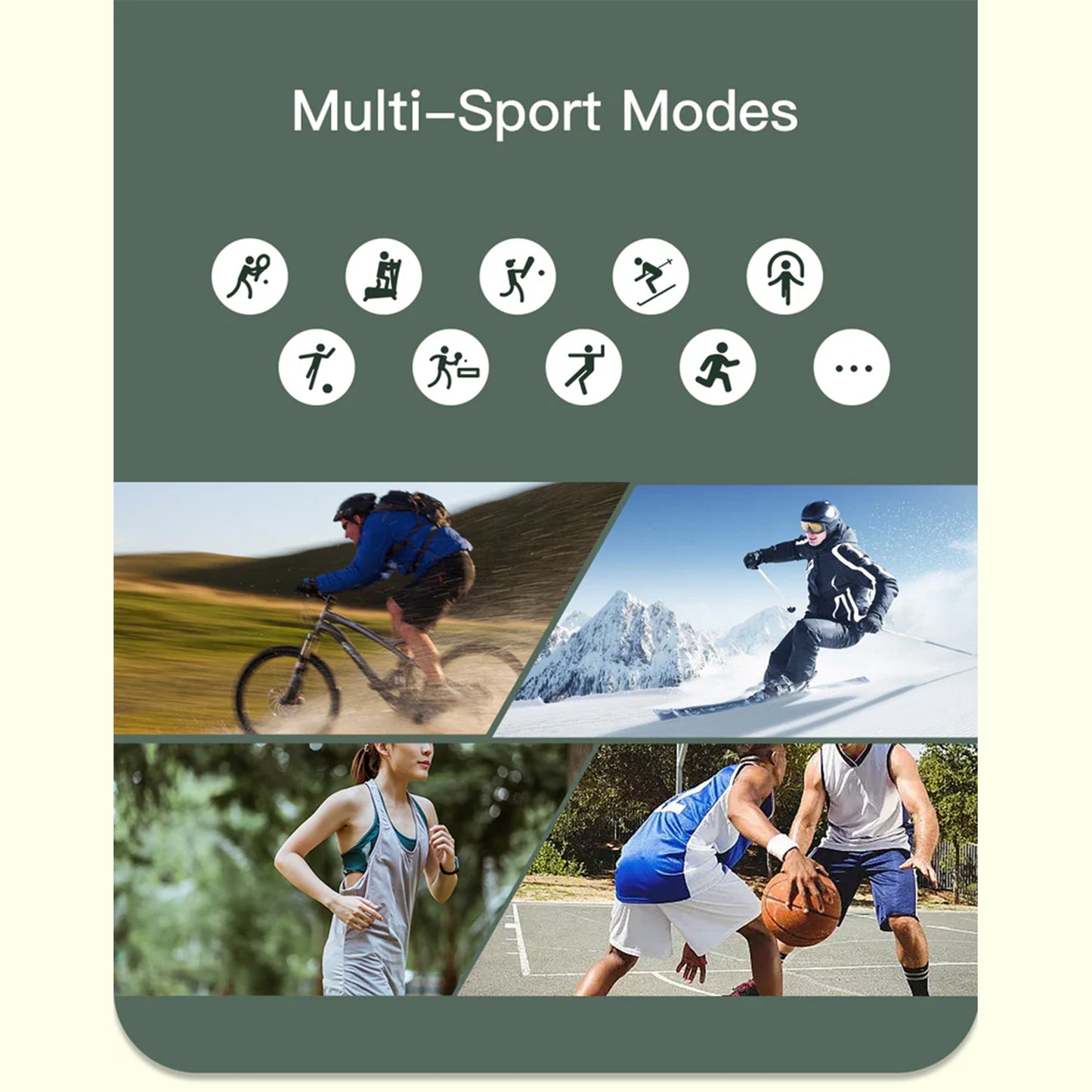 Electrox Smartwatch with Sports Functions - AI Assisted Black T19F