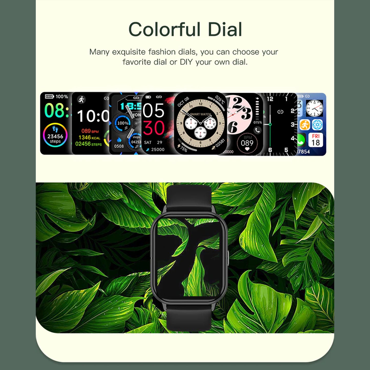 Electrox Smartwatch with Sports Functions - AI Assisted Black T19F