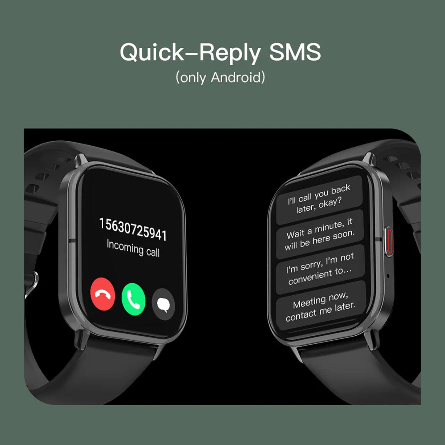Electrox Smartwatch with Sports Functions - AI Assisted Black T19F