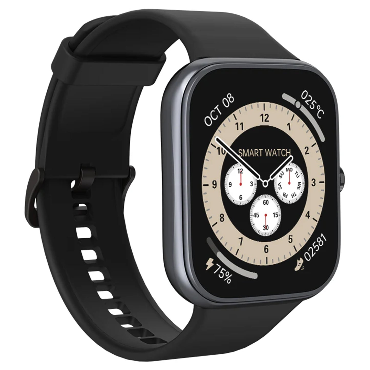 Electrox Smartwatch with Sports Functions - Fitness Tracker Voice Assistant T34F