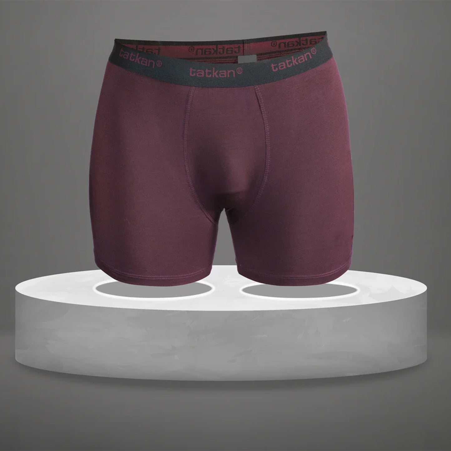 Men's Boxer Shorts 6-Pack Modal - Black Grey Navy Bordeaux Light Grey