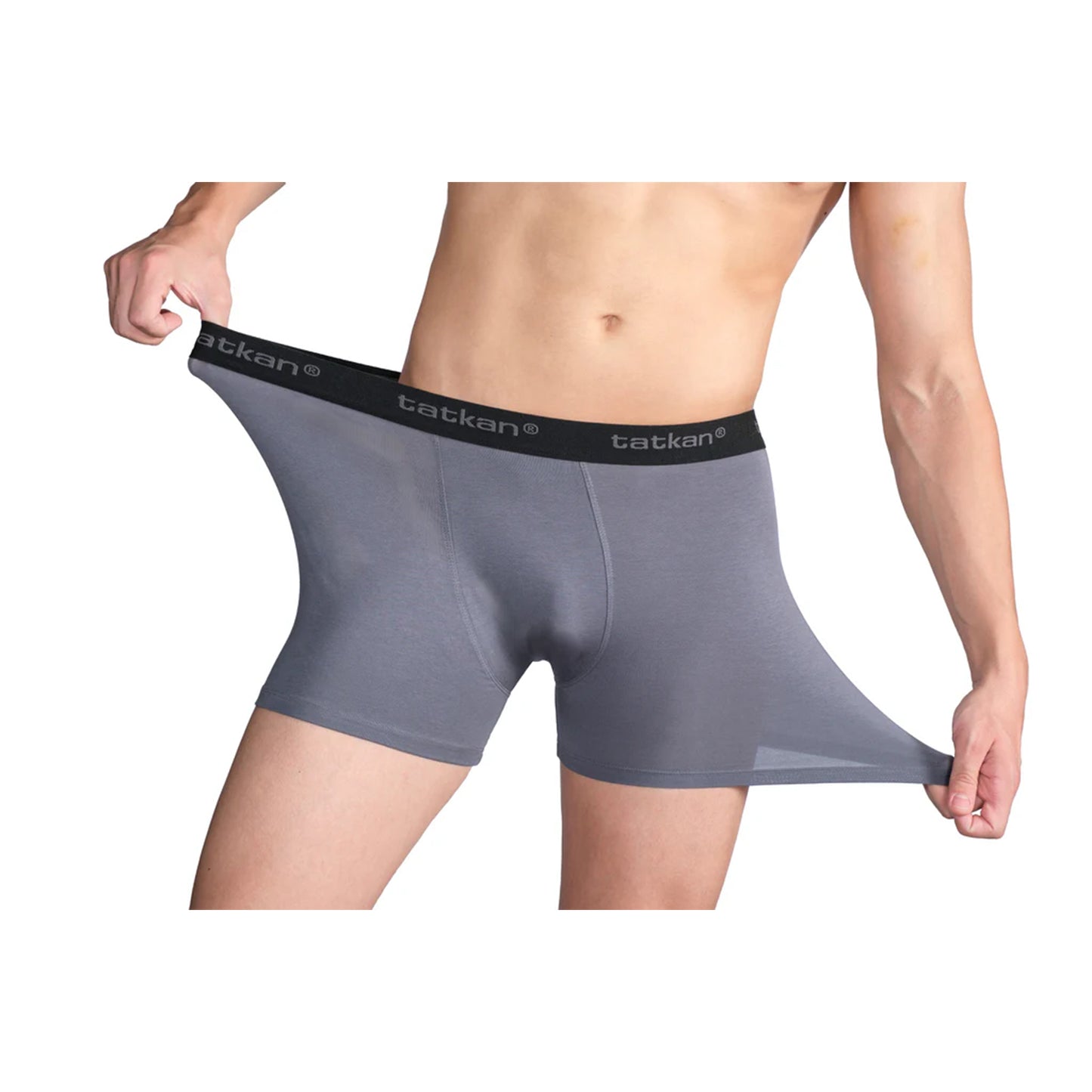 Men's Boxer Shorts 6-Pack Modal - Black Purple Red Turquoise Green Yellow