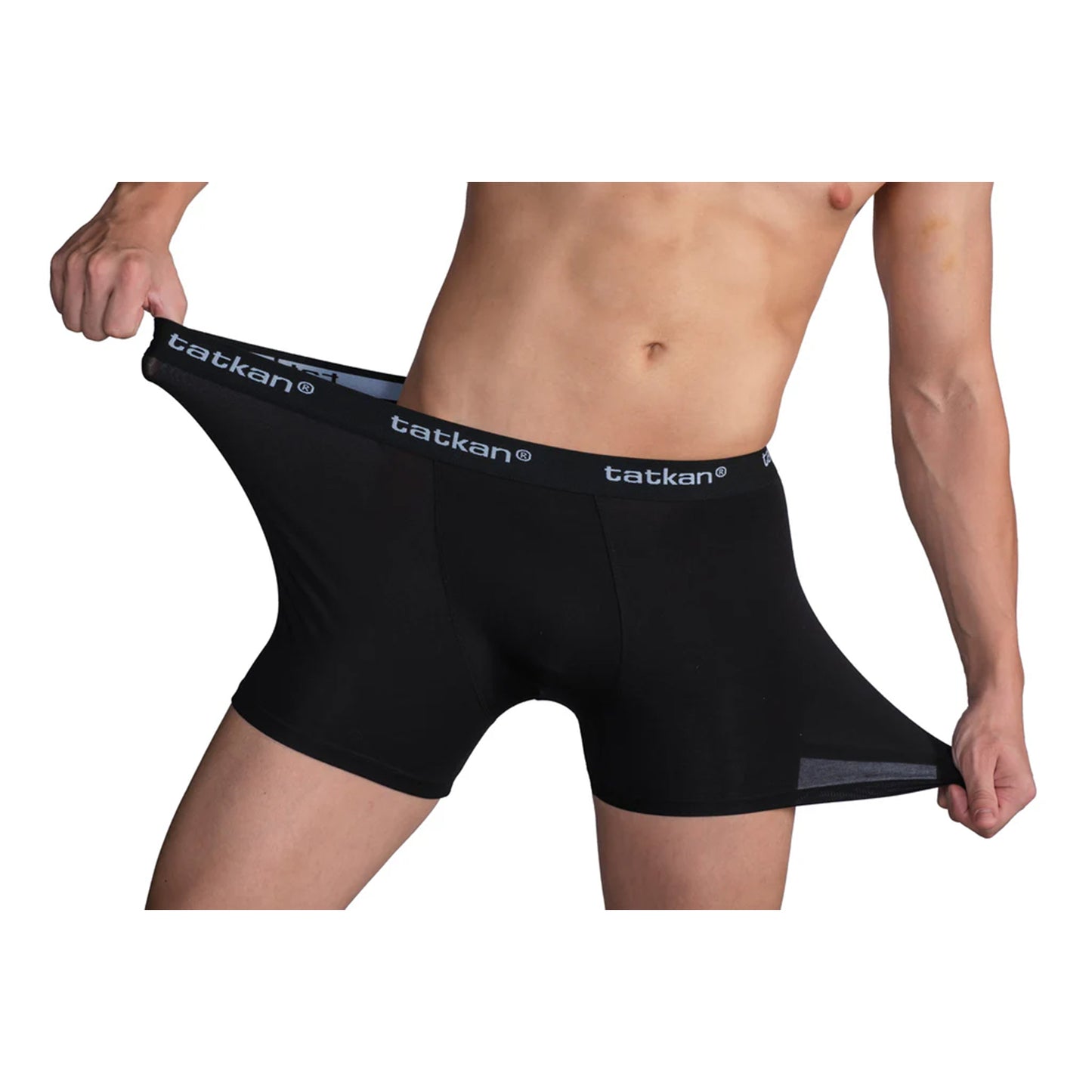 Men's Boxer Shorts 6-Pack Modal - Black Grey Navy Bordeaux Light Grey