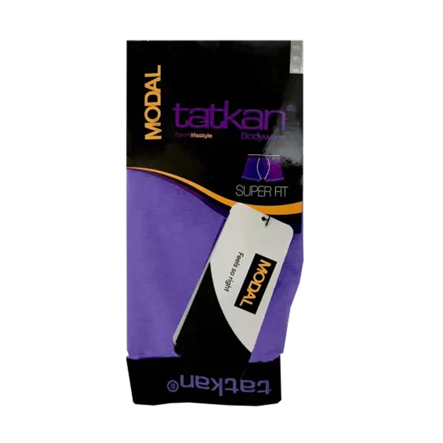 Men's Boxer Shorts 6-Pack Modal - Black Purple Red Turquoise Green Yellow