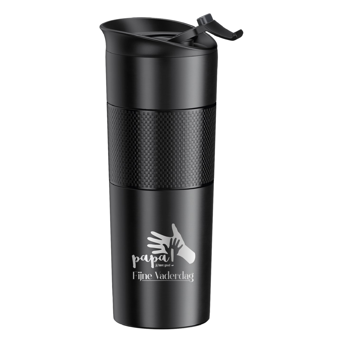 Tobeyz Custom Thermos - Black 500ml Stainless Steel Father's Day Gift