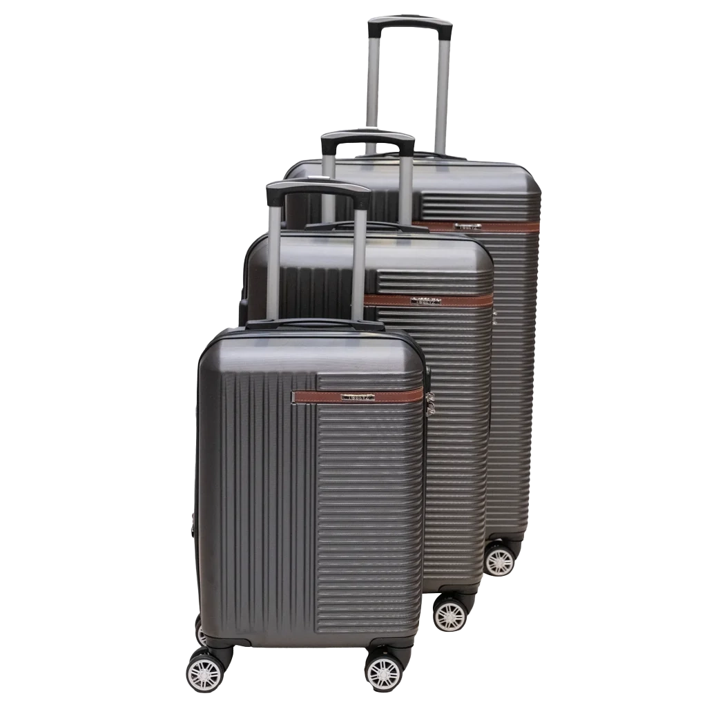 Tobeyz Premium Quality Luggage Set - 3-Piece Green Suitcase with Lock