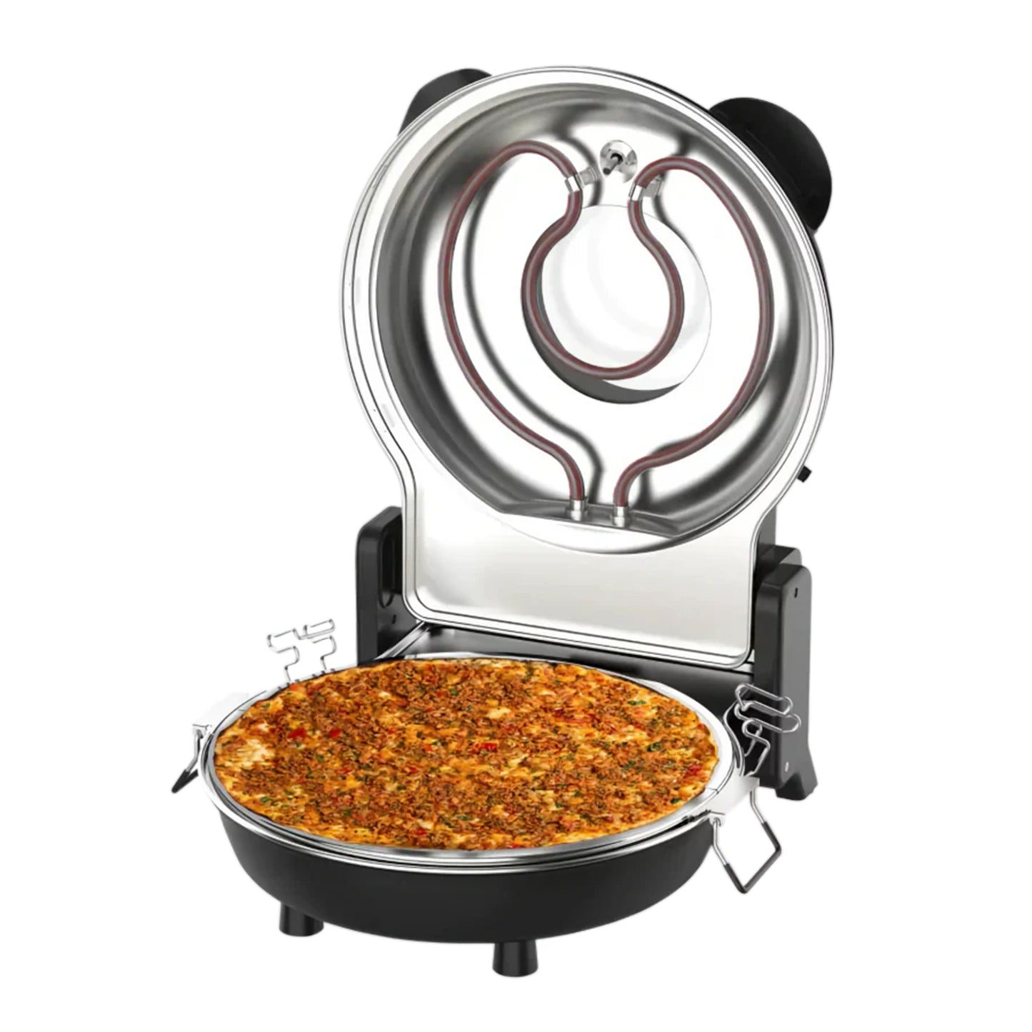 Eratec Traditional Stone Pizza Oven - New Model - Premium Wood Fired Brick Oven for Outdoor Cooking