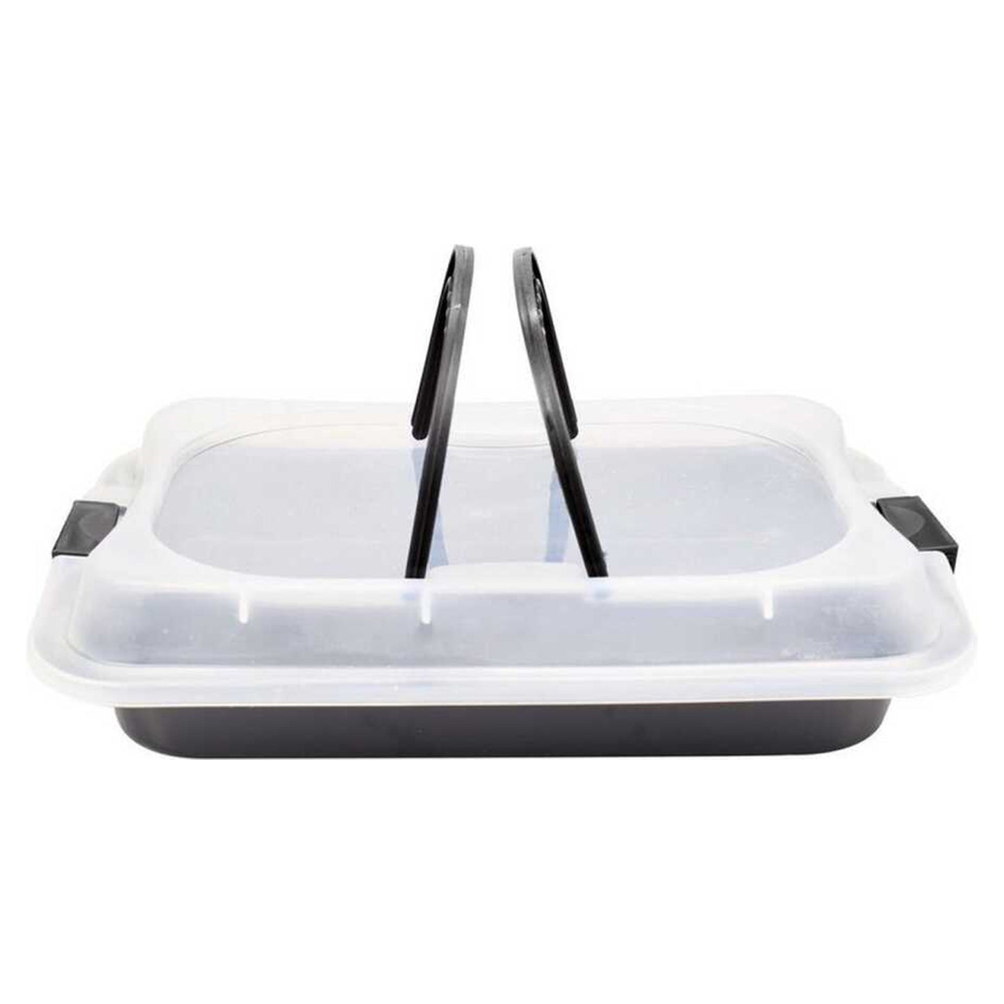 Michelino 3-in-1 Baking Pan with Lid - Black Transport Box