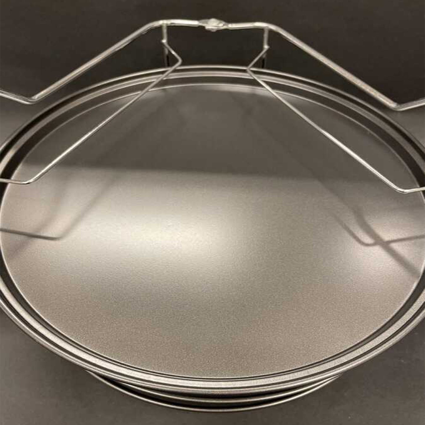 Michelino Pizza Baking Set for 4 Pizzas - Grey