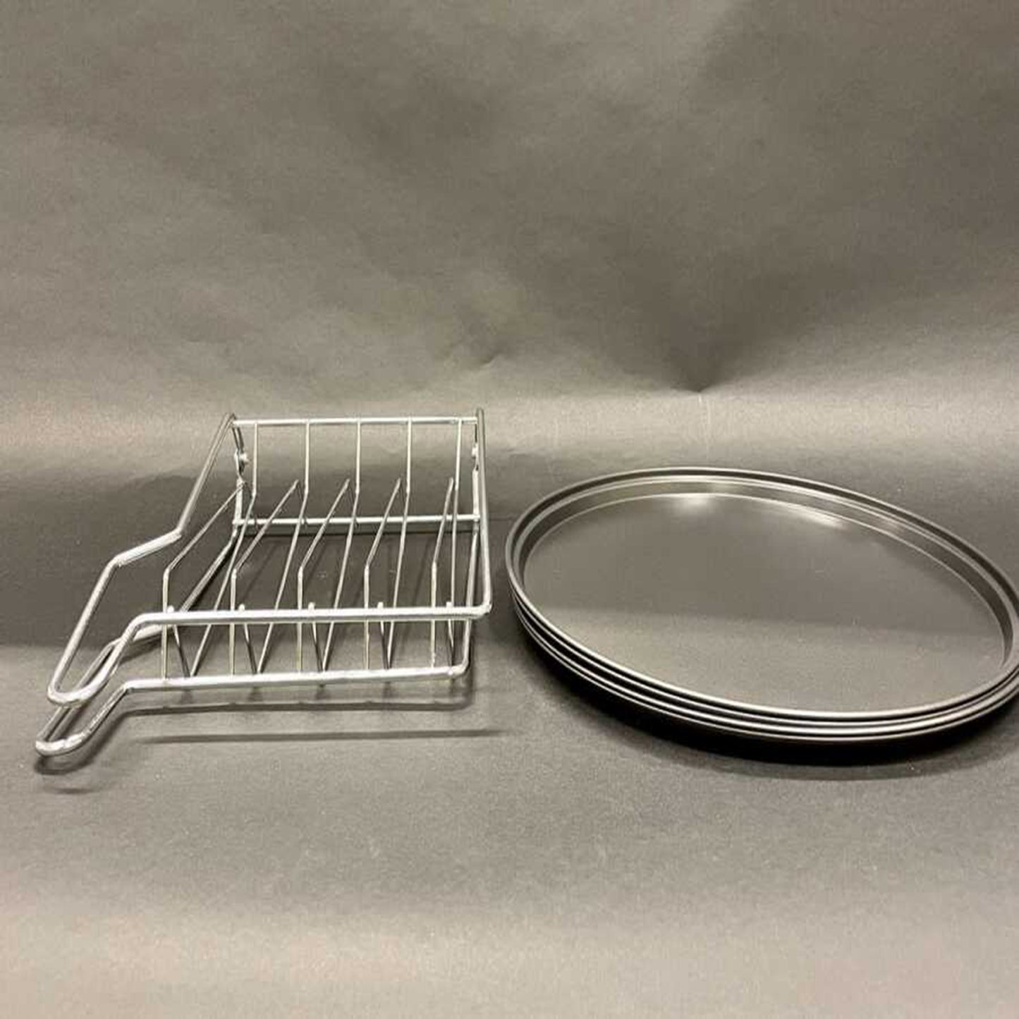 Michelino Pizza Baking Set for 4 Pizzas - Grey