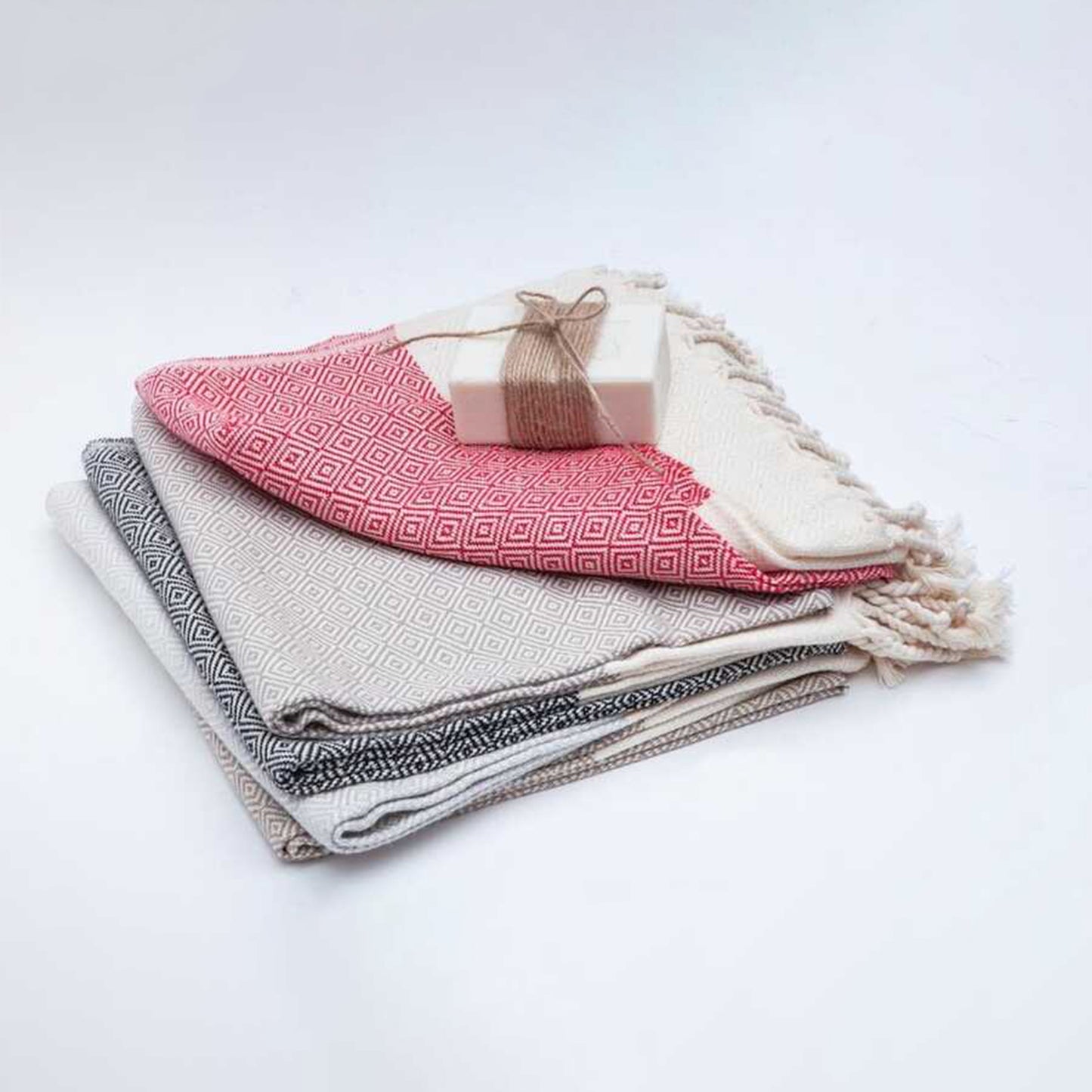 TOBEYZ 100% Cotton Towel Set 5-Pack 100x50cm - Spa Towels