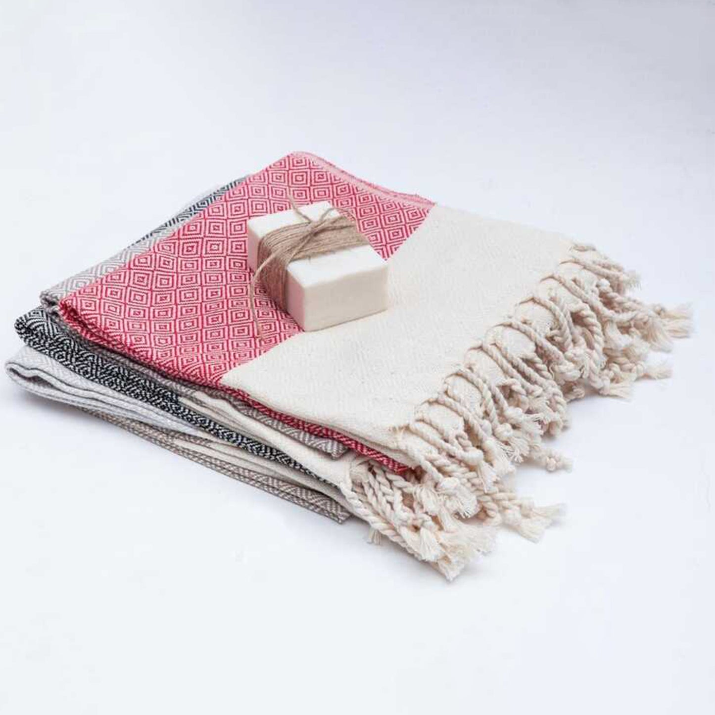 TOBEYZ 100% Cotton Towel Set 5-Pack 100x50cm - Spa Towels