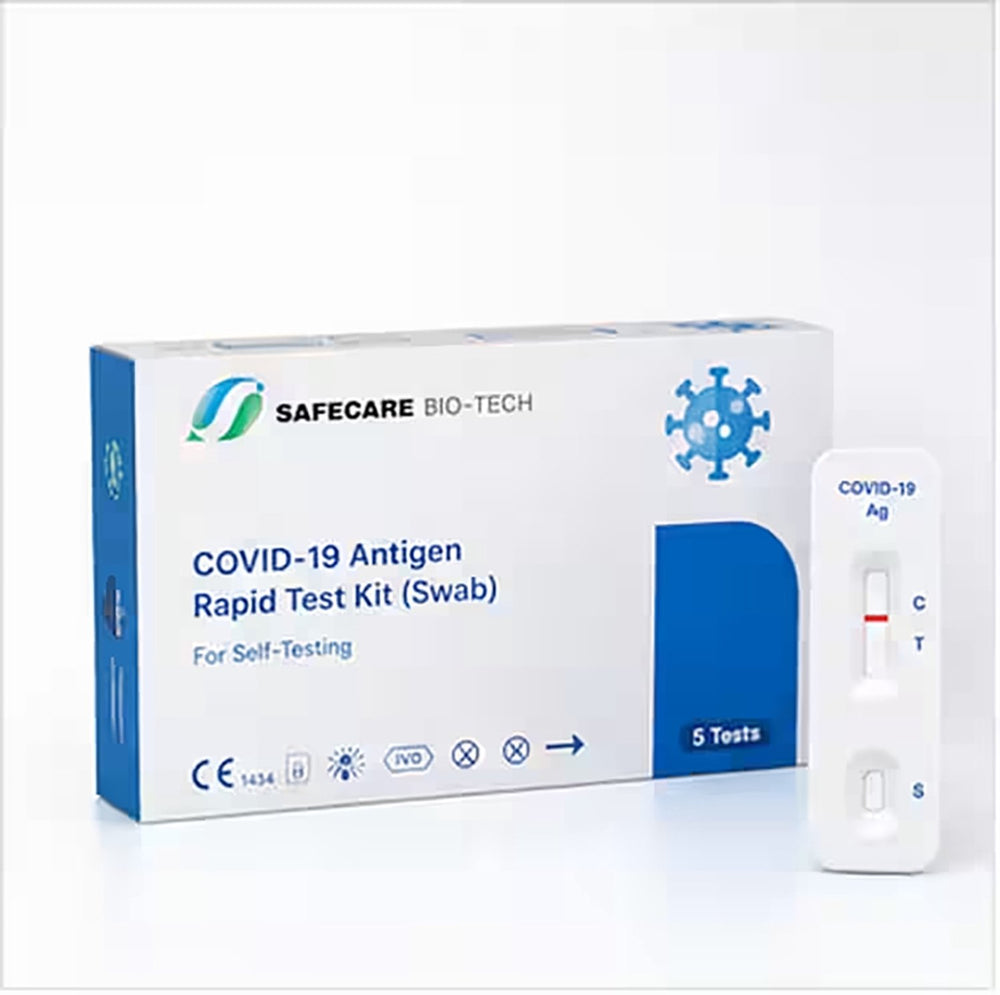 Safecare COVID-19 neuszelftest · 10 stuks