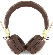Guess Draadloze koptelefoon · 4G Metal · Bruin