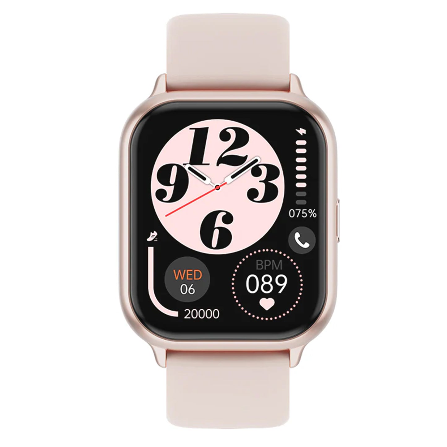 Electrox - Smartwatch met sportfuncties - Smart Horloge - Fitness Tracker - Bluetooth Smartwatch – Full Touchscreen - Bloeddruk & Hartslagmeter - Activity Tracker - Dames en Heren SmartWatch - T17F