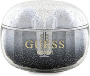 Guess Draadloze oordopjes · Glitter · Zwart